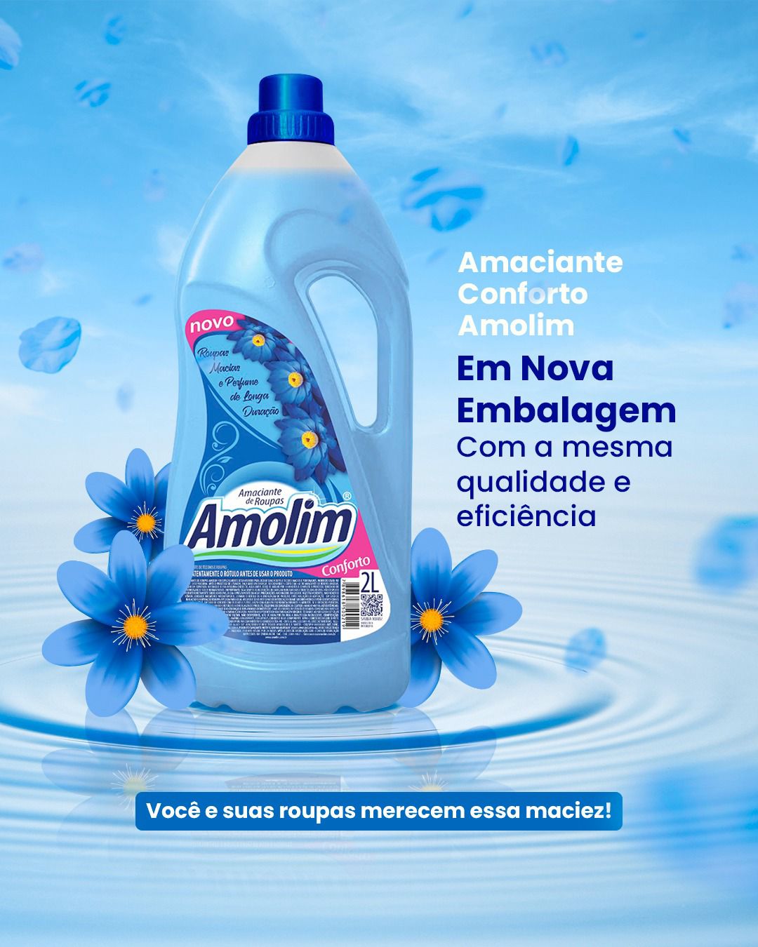 Amaciante Azul Conforto 2 L